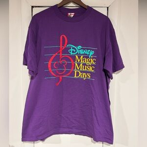 VTG Disney Magic Music Days Shirt Size XL